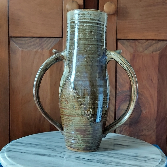 Water jug signed pottery - Picture 6 of 13